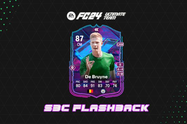 cover sbc de bruyne flashback ea fc 24