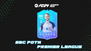 EA Sports FC 24 SBC James Maddison POTM Agosto: Player Of The Month Premier League EA Sports FC 24 SBC James Maddison POTM Agosto: Player Of The Month Premier League