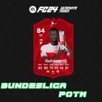 cover sbc Guirassy potm september bundesliga fc 24