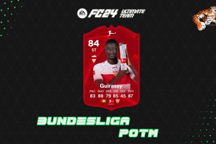 cover sbc Guirassy potm september bundesliga fc 24