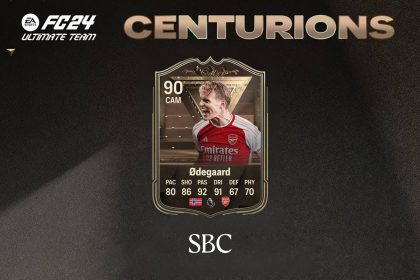 cover sbc odegaard centurions fc 24
