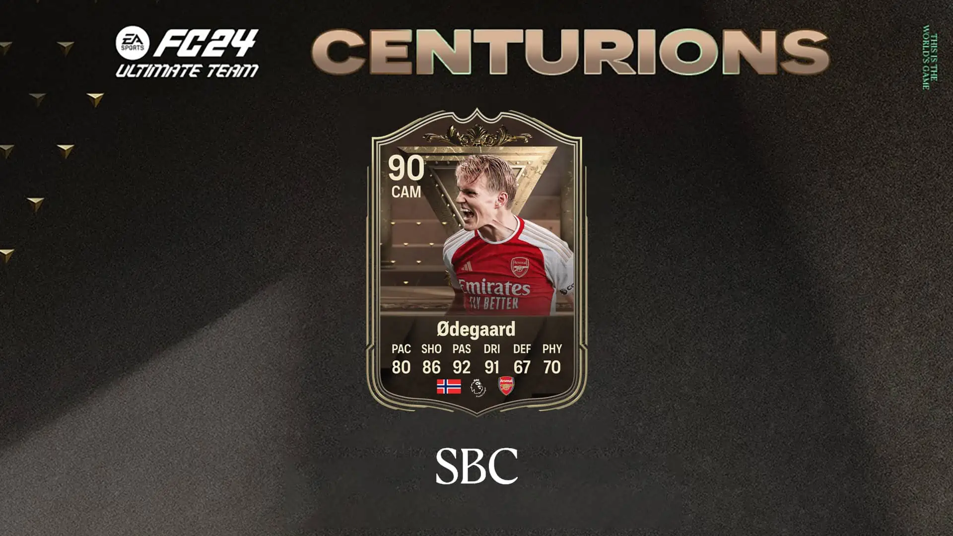 EA Sports FC 24 SBC Martin Odegaard Centurions Soluzioni Per Sbloccare La Carta Speciale.