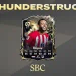 cover sbc depay thunderstruck fc 24