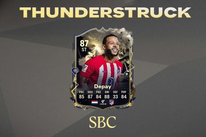 cover sbc depay thunderstruck fc 24