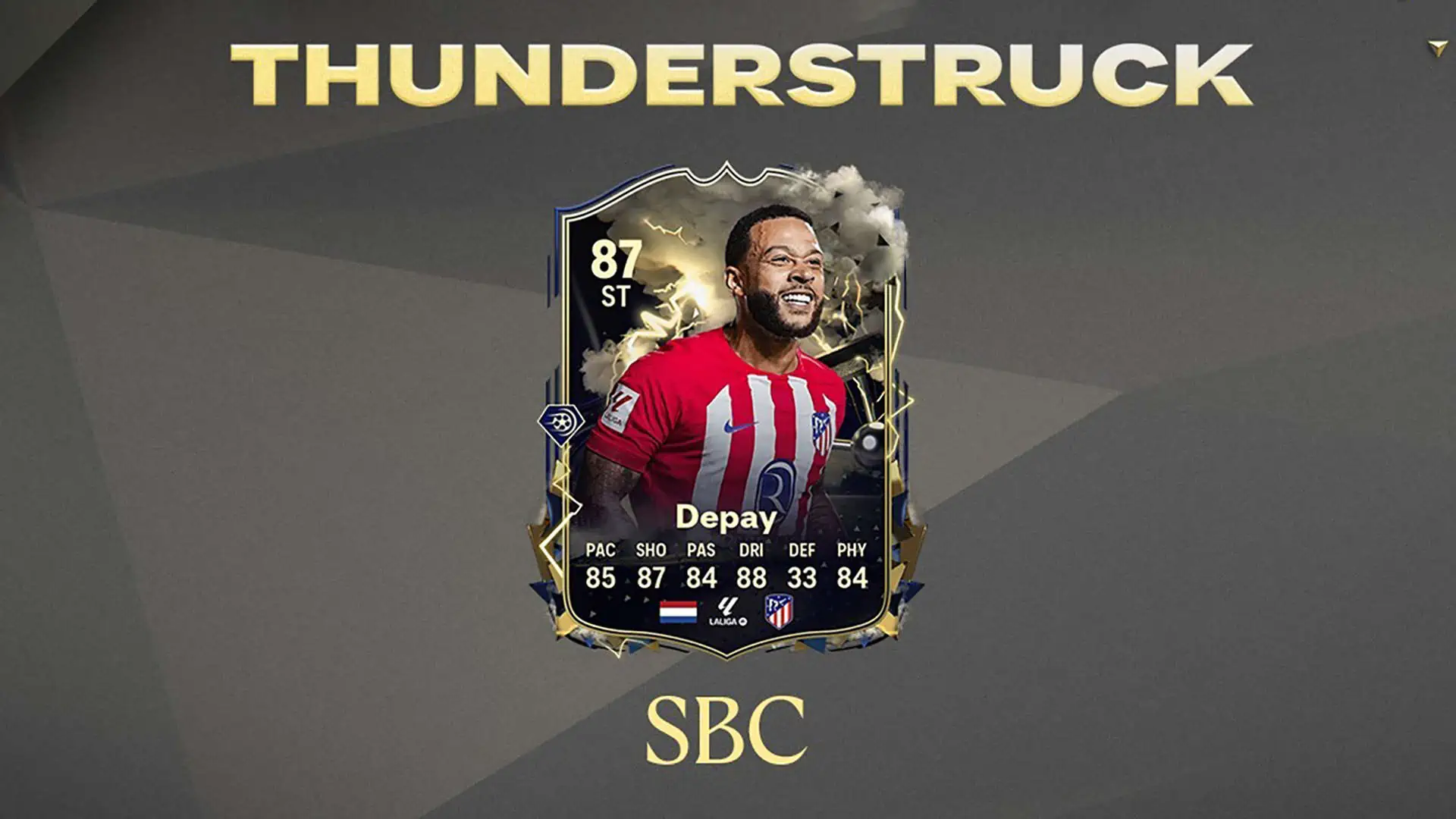 cover sbc depay thunderstruck fc 24