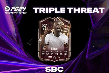 cover sbc king hero triple threat fc 24
