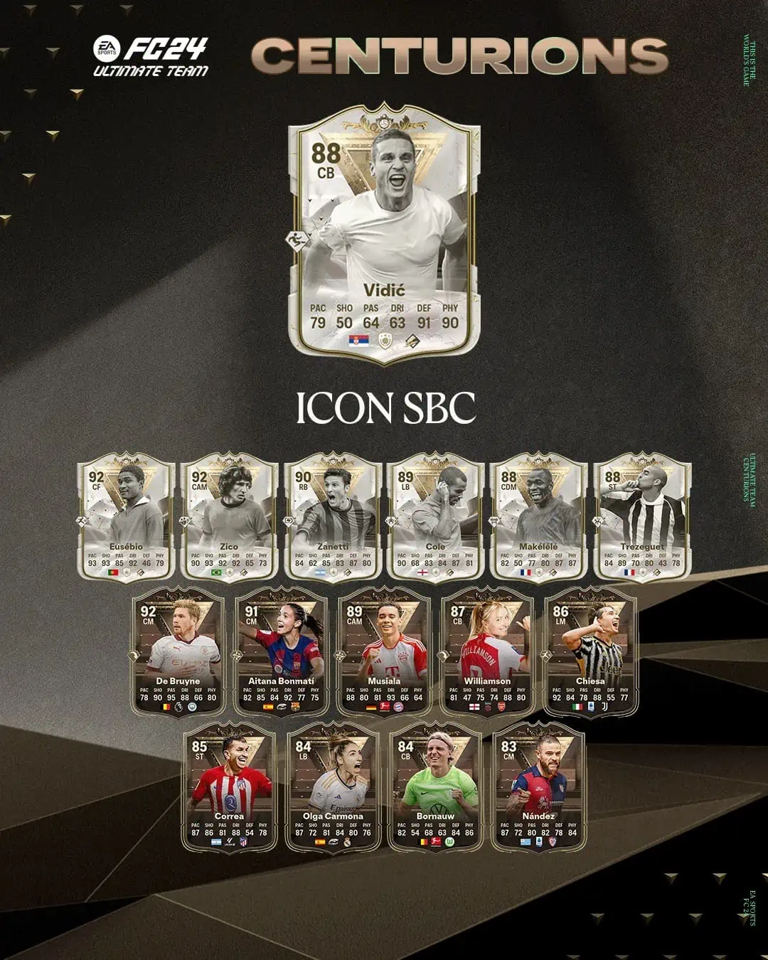 EA Sports FC 24 SBC Nemanja Vidic Icon Centurions Soluzioni Per Sbloccare La Carta.