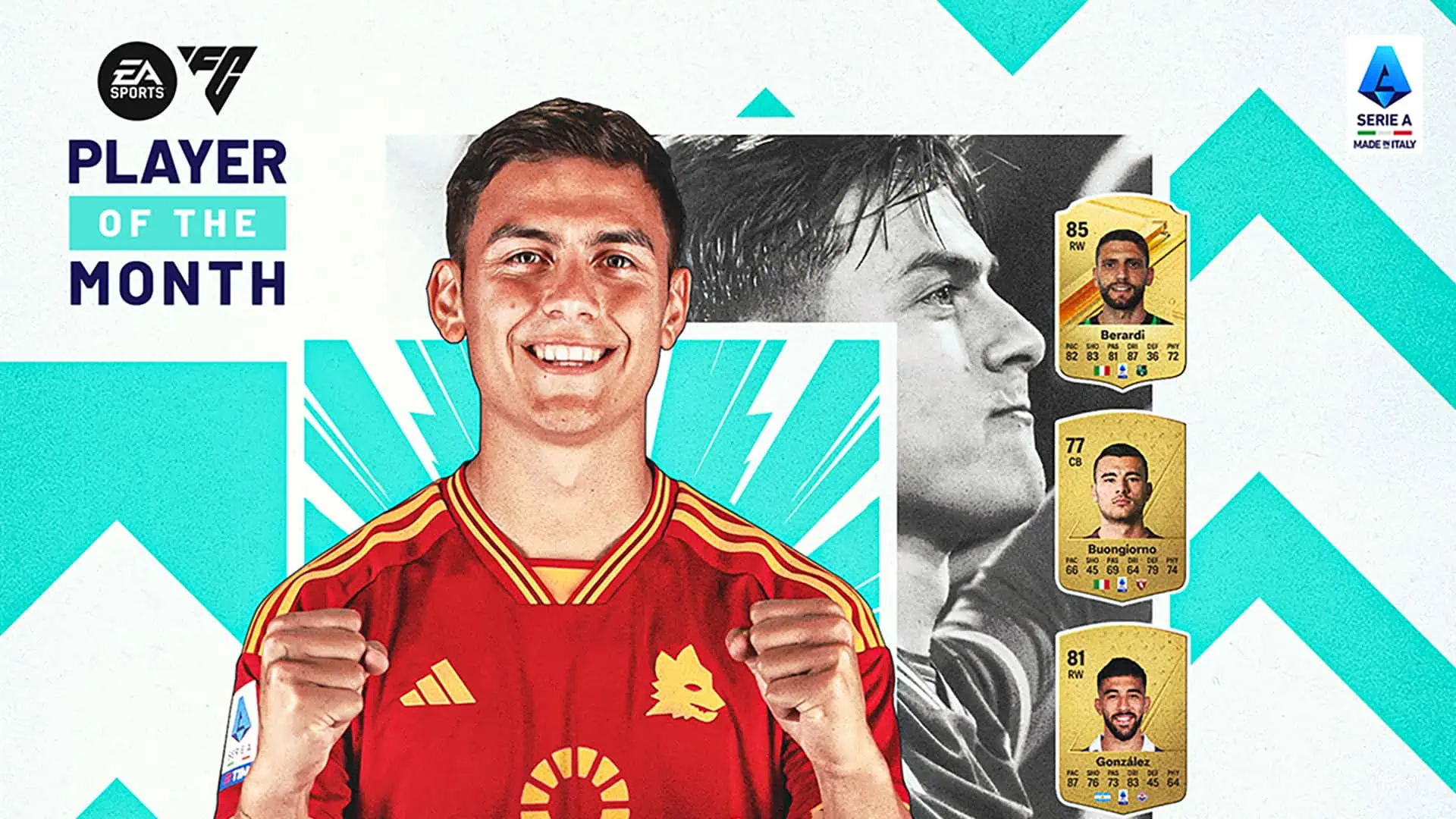 cover dybala potm november serie a tim fc 24