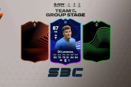 cover sbc di lorenzo totgs ucl fc 24