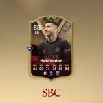 cover sbc hernandez psg ultimate Dynasties fc 24