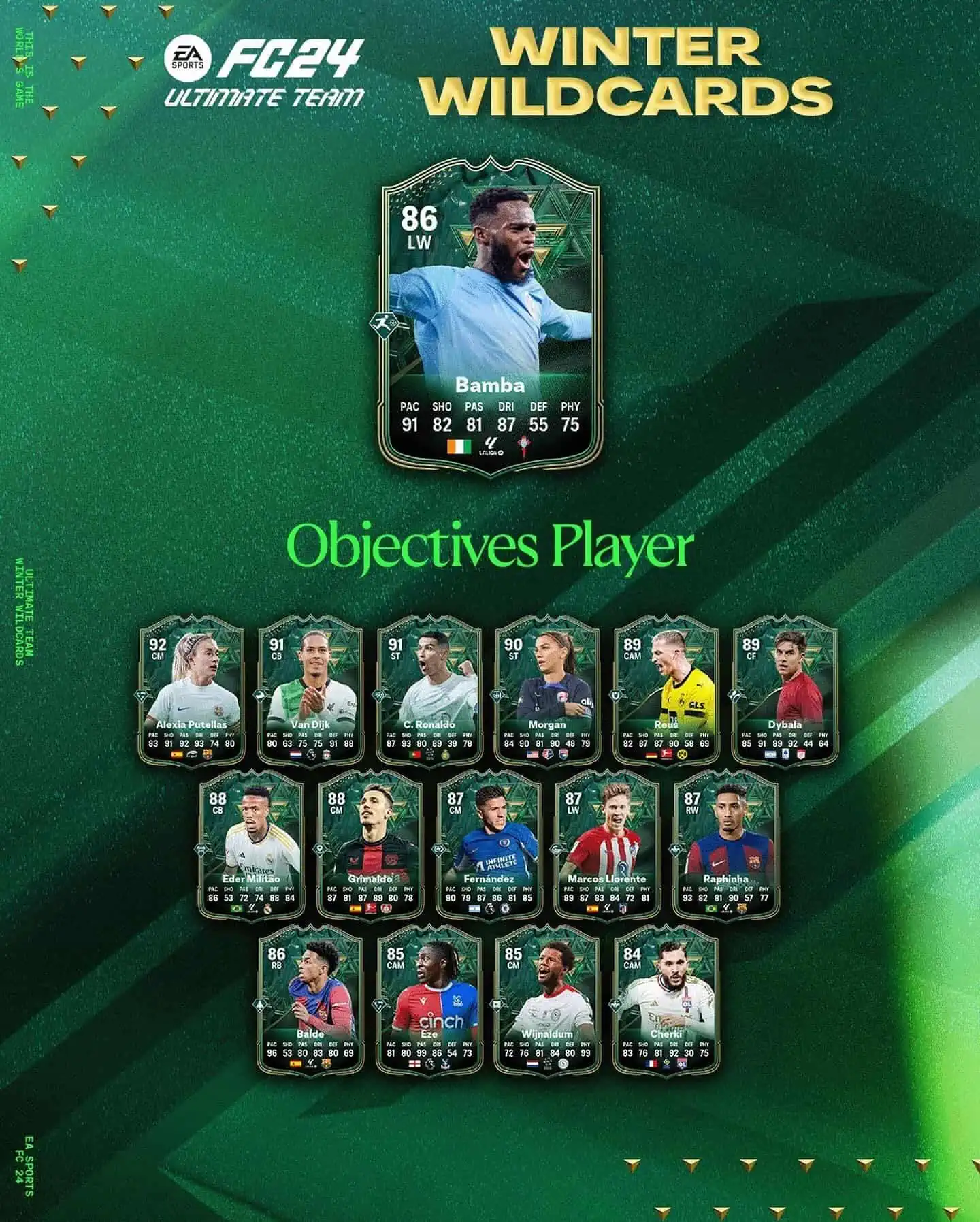 EA Sports FC 24 Obiettivi Jonathan Bamba Jolly Invernali Soluzioni Per Sbloccare La Carta.
