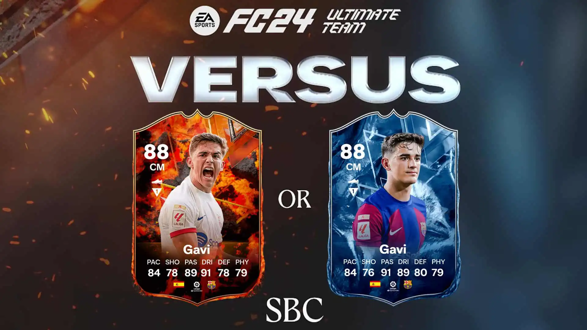 cover sbc gavi versus fc 24