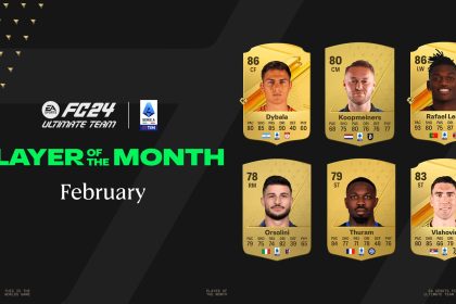 Cover Nomination POTM Serie A TIM February FC 24
