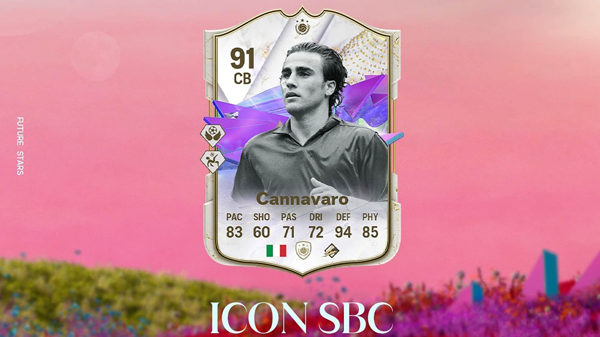 EA Sports FC 24 SBC Fabio Cannavaro Stelle Del Futuro Icon Requisiti E ea-sports-fc-24-sbc-fabio-cannavaro-stelle-del-futuro-icon-requisiti-e