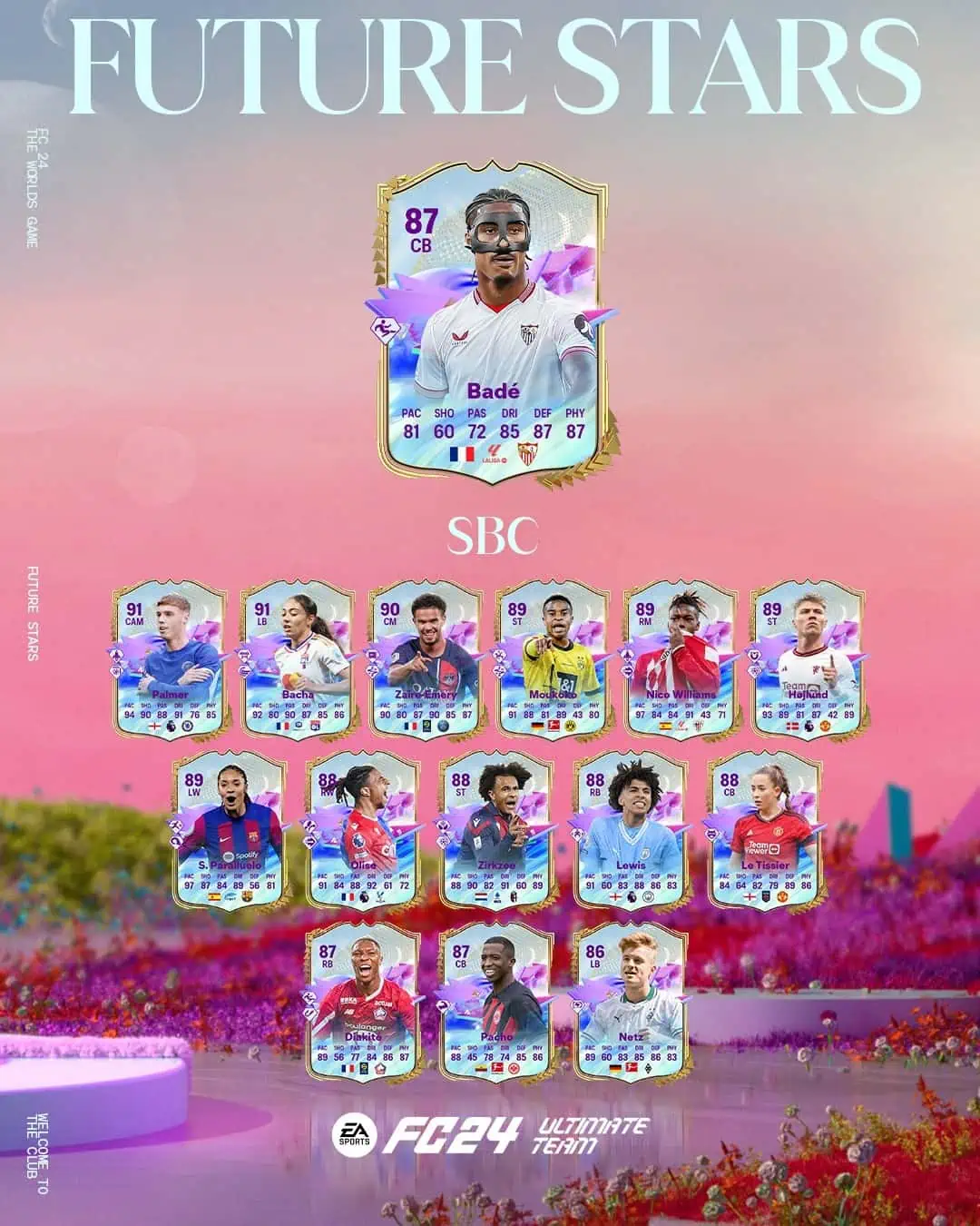 EA Sports FC 24 SBC Loic Bade Stelle Del Futuro Requisiti E Soluzioni Carta Future Stars.