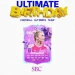 cover sbc Williamson ultimate birthday fc 24