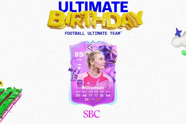 cover sbc Williamson ultimate birthday fc 24
