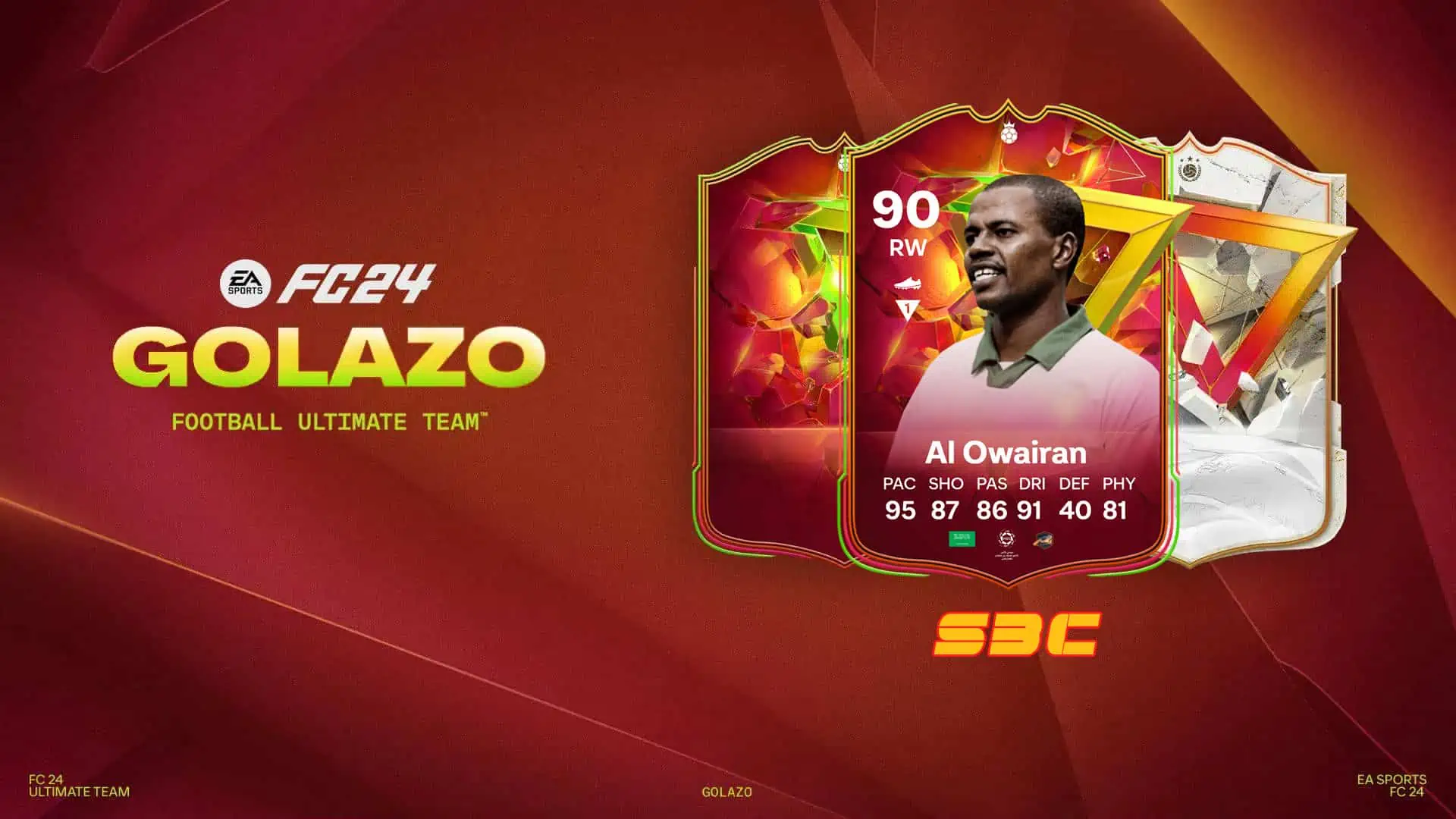 cover sbc al owairan golazo fc 24