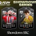 cover sbc depay felix shodown series laliga fc 24