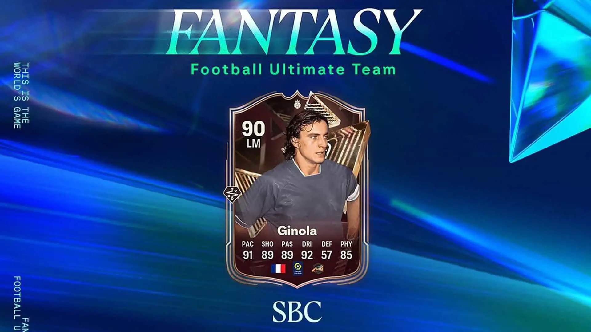 cover sbc ginola Triple Threat fc 24