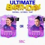 cover sbc karchaoui ultimate birthday fc 24