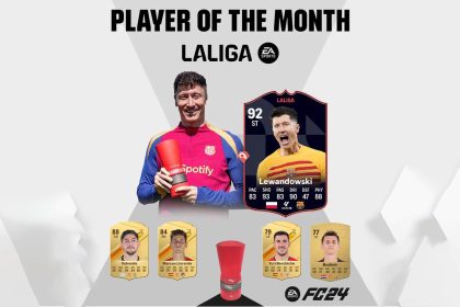 cover sbc lewandowski potm february laliga fc 24