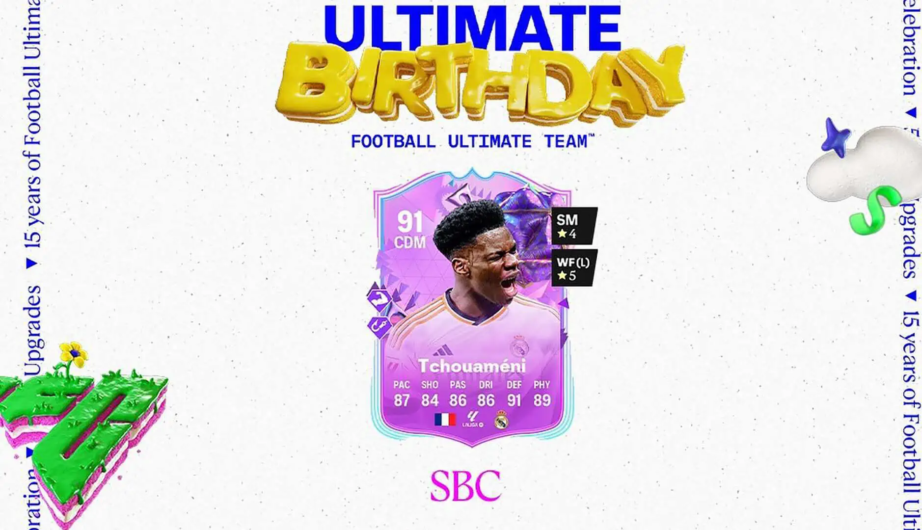 cover sbc tchouameni ultimate birthday fc 24