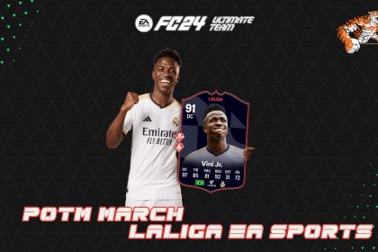 cover sbc vinicius potm march laliga fc 24