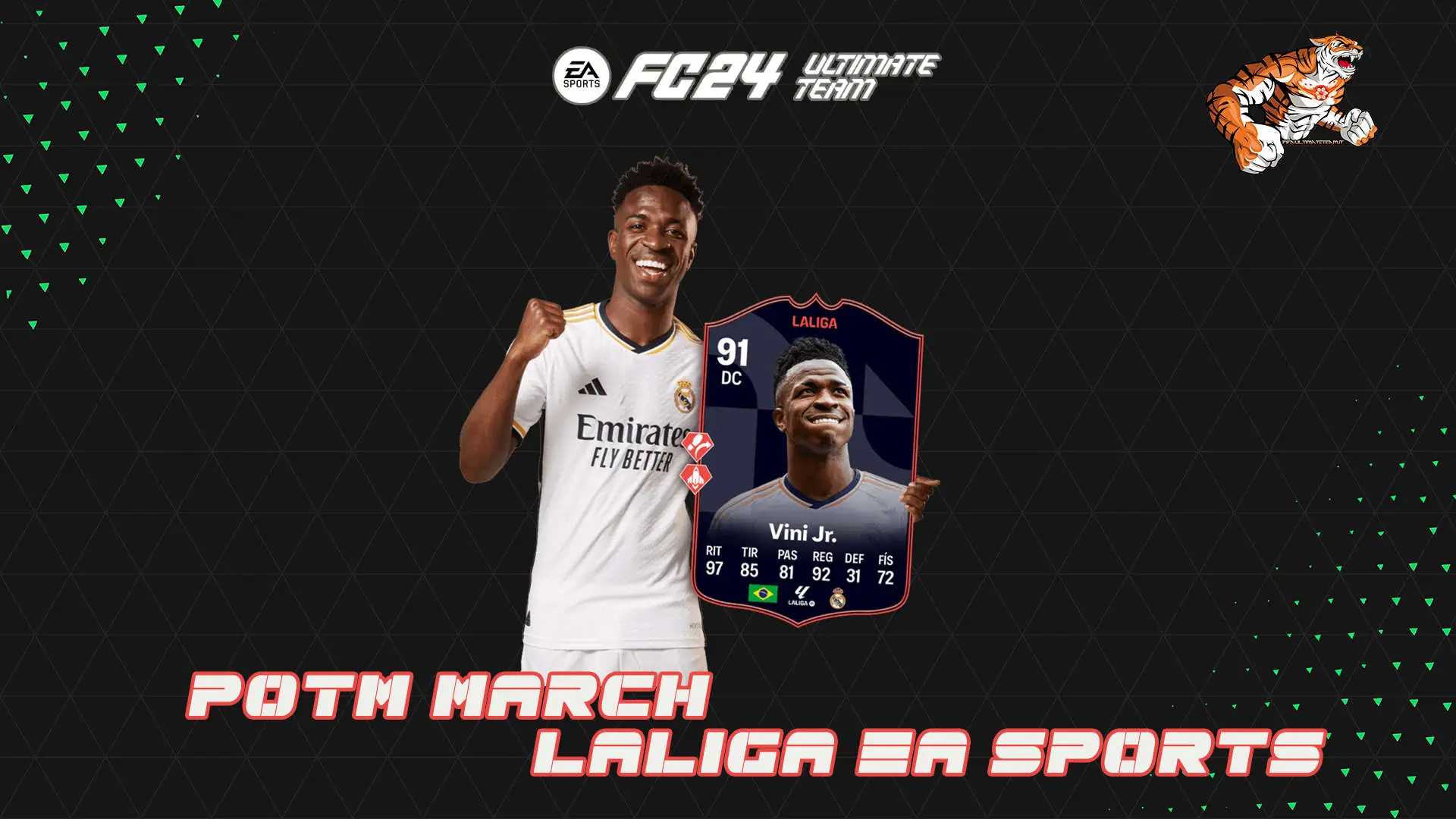 cover sbc vinicius potm march laliga fc 24
