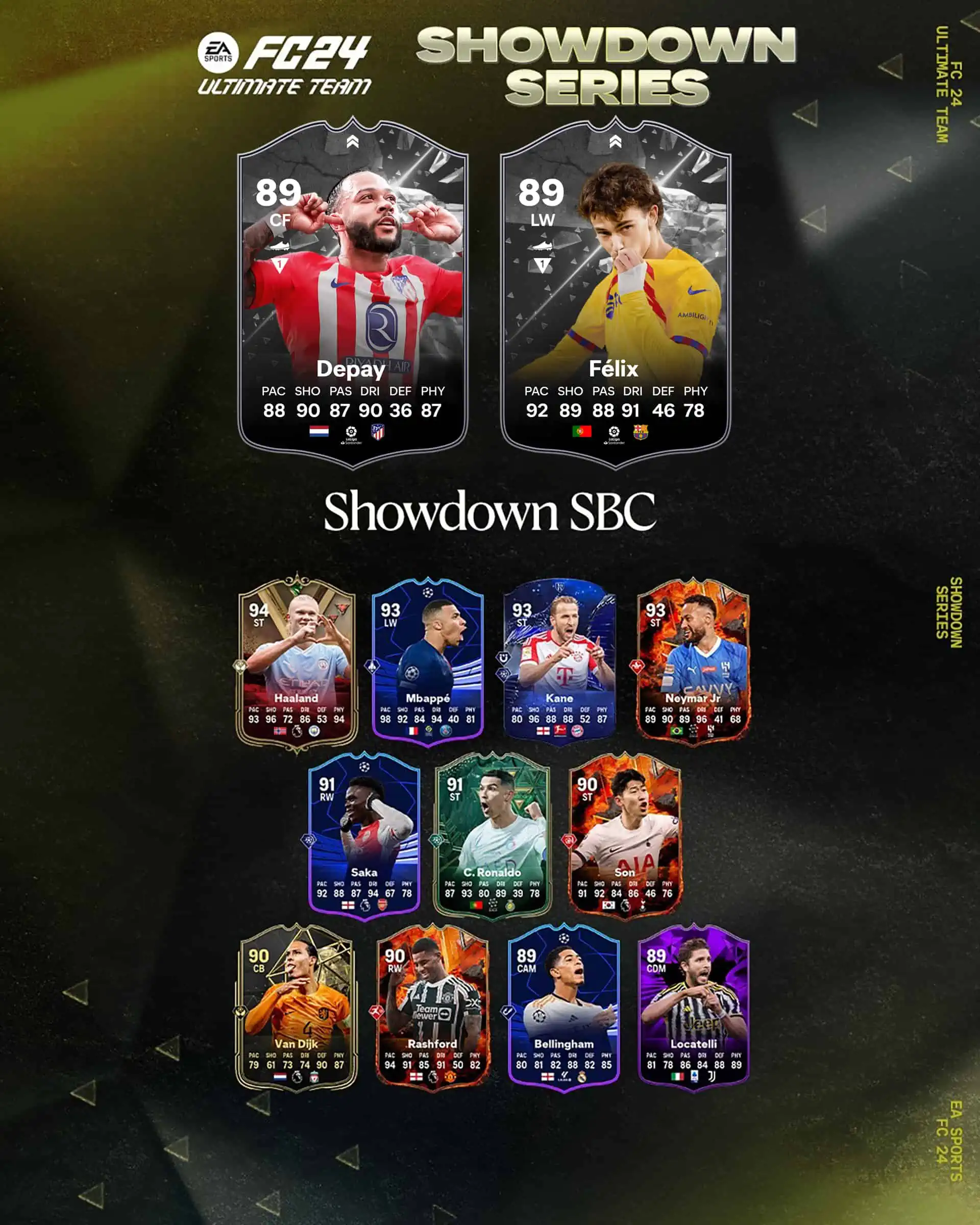 EA Sports FC 24 SBC Depay VS Felix Showdown LaLiga Soluzioni E Requisiti.