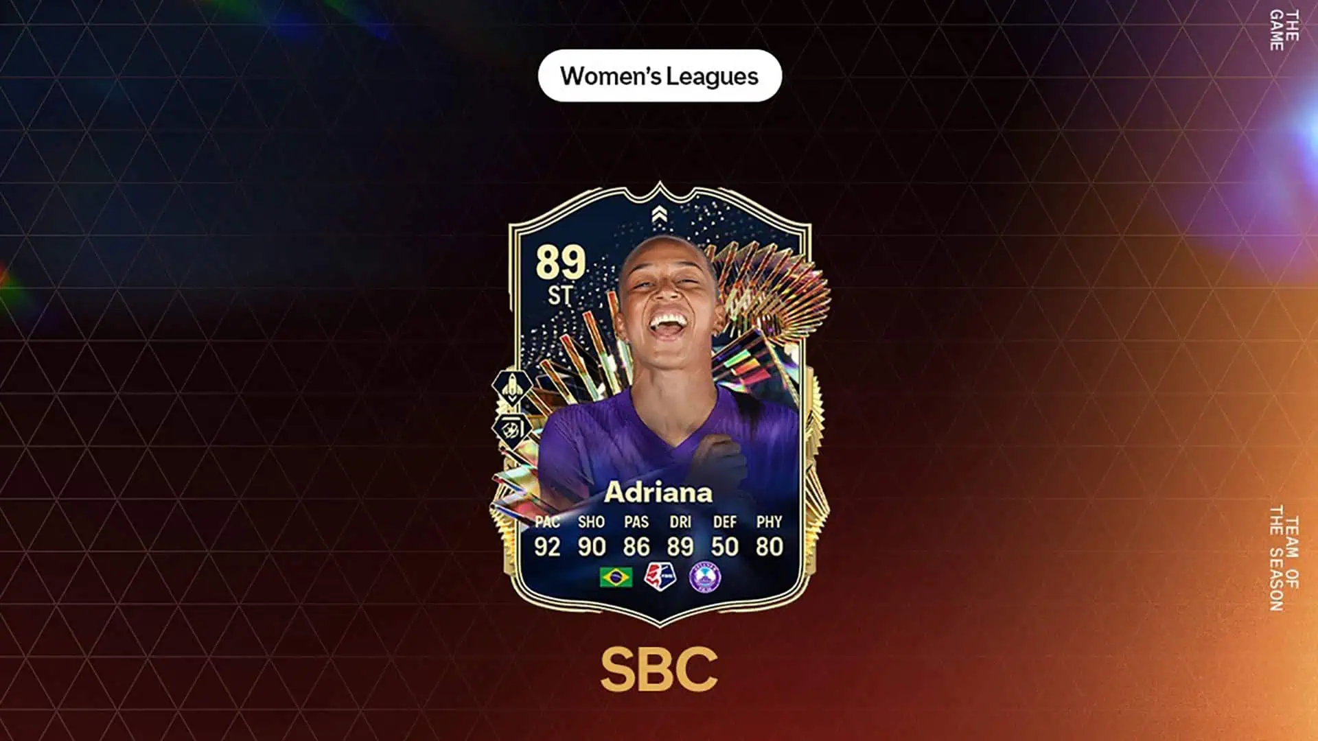 cover sbc adriana tots live fc 24