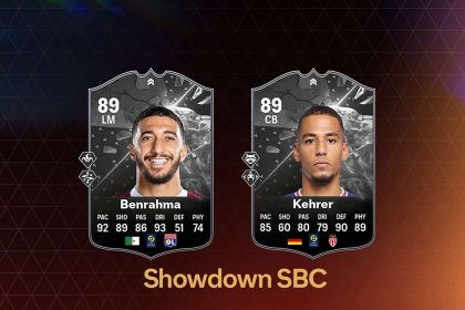 cover sbc benrahma kehrer showdown fc 24