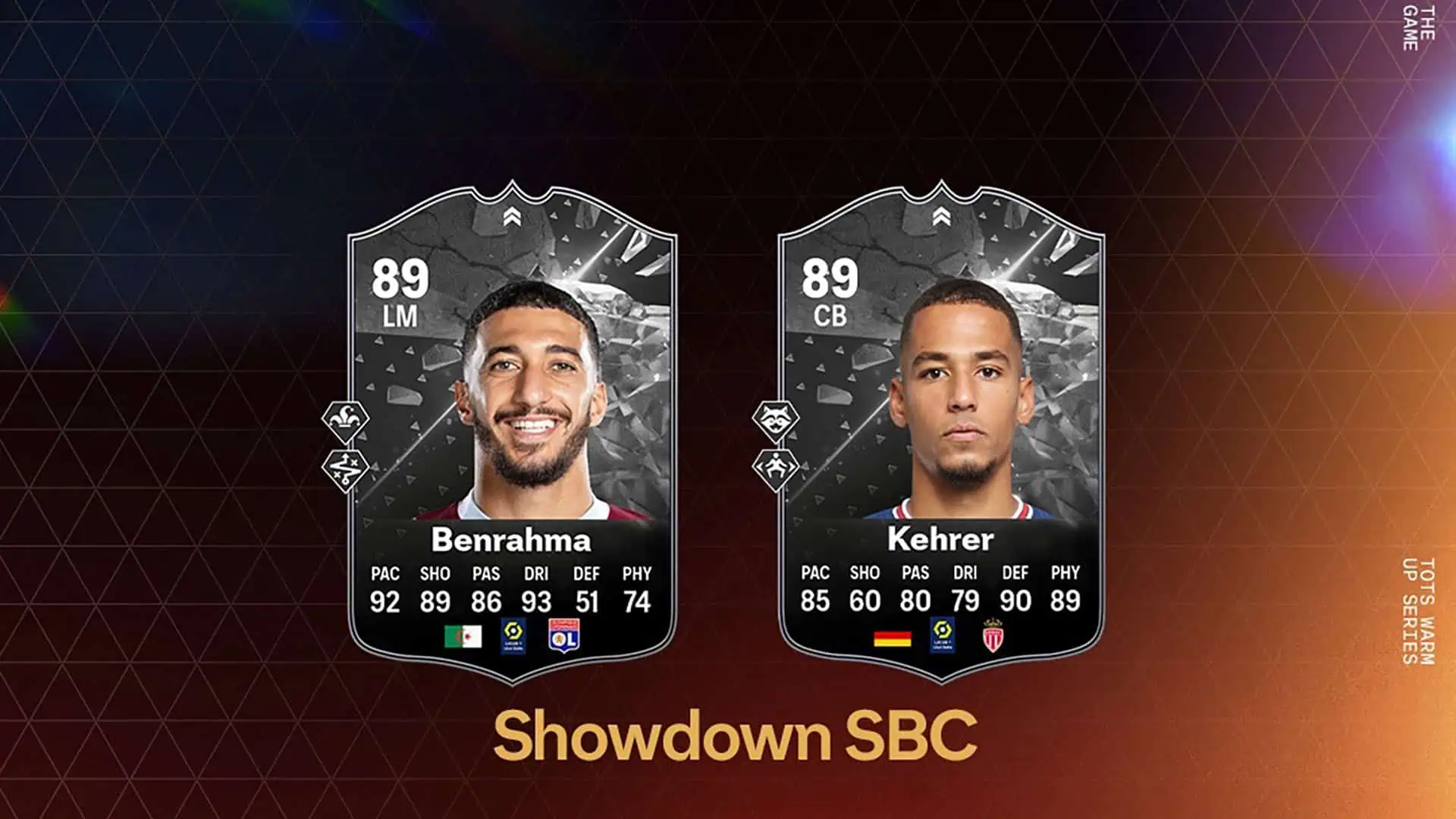 cover sbc benrahma kehrer showdown fc 24