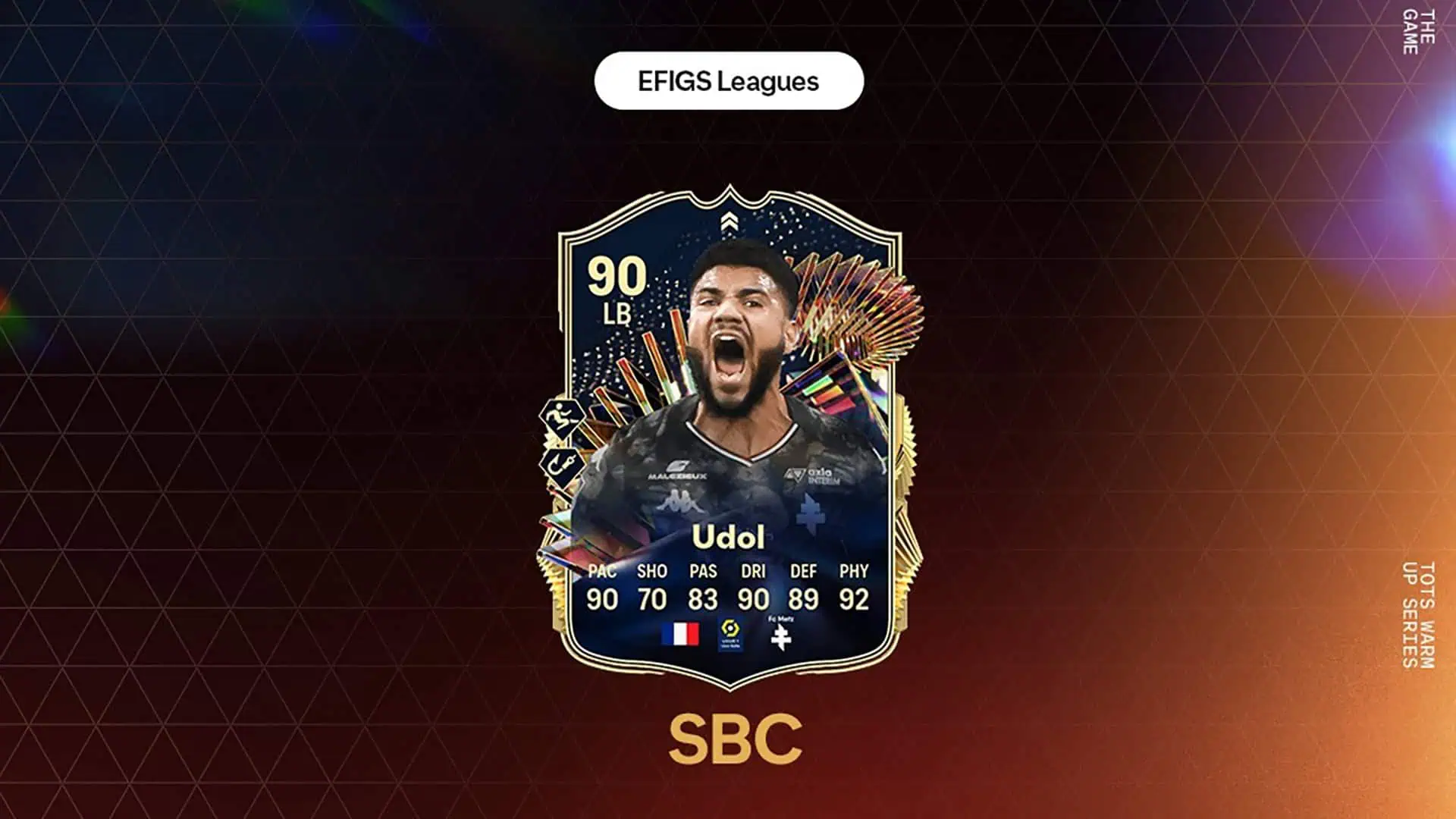 cover sbc udol tots live fc 24