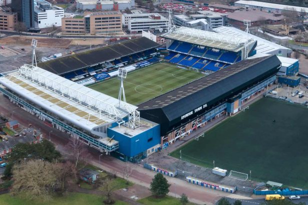 Cover Portman Road Ipswitch Town