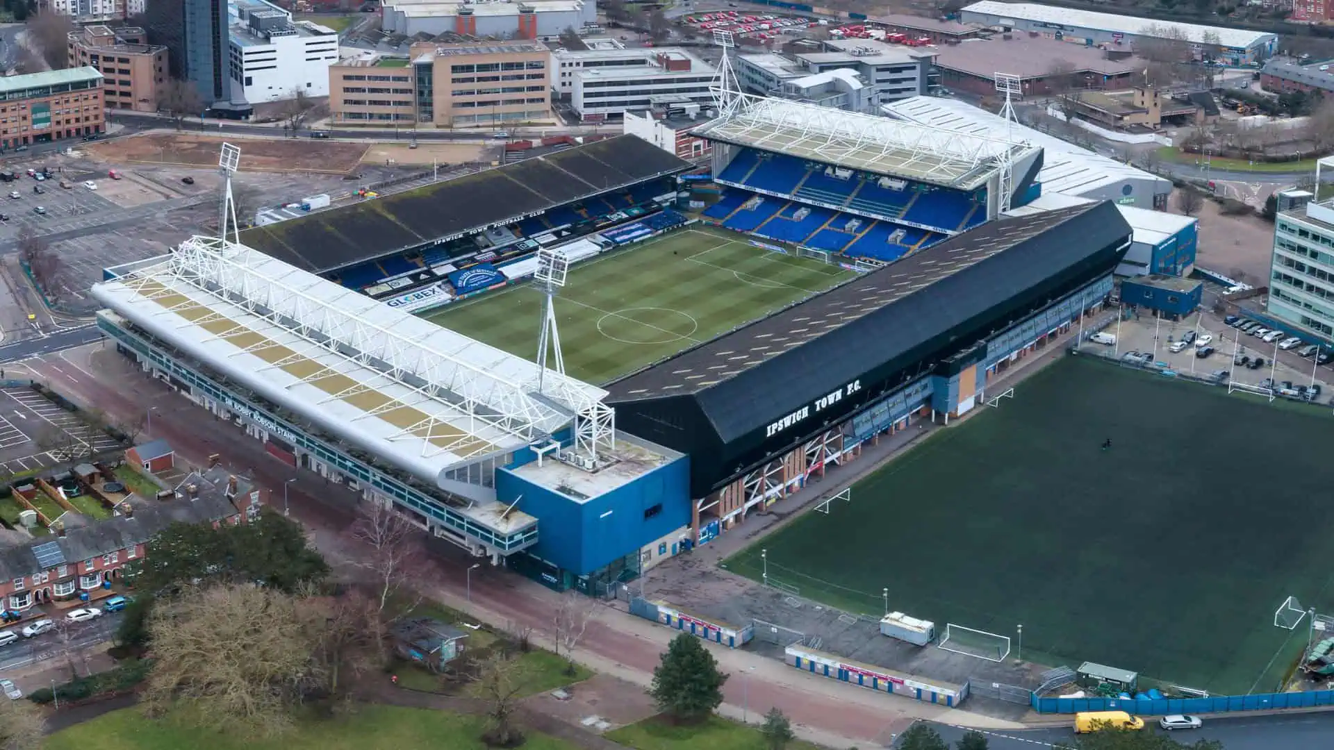 Cover Portman Road Ipswitch Town