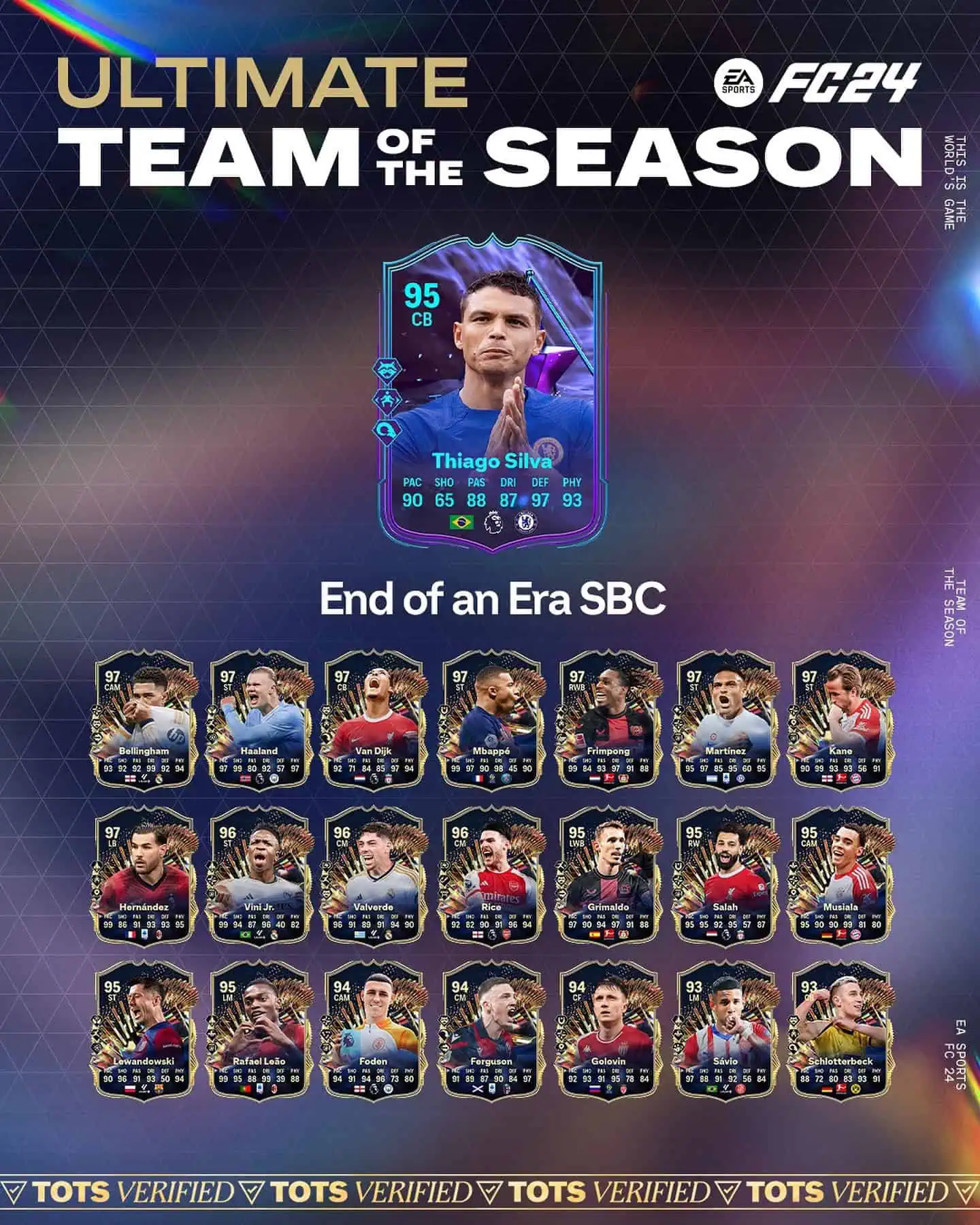 EA FC 24 SBC Thiago Silva EOAE Soluzioni E Recensione Carta Fine Di Un'Era.