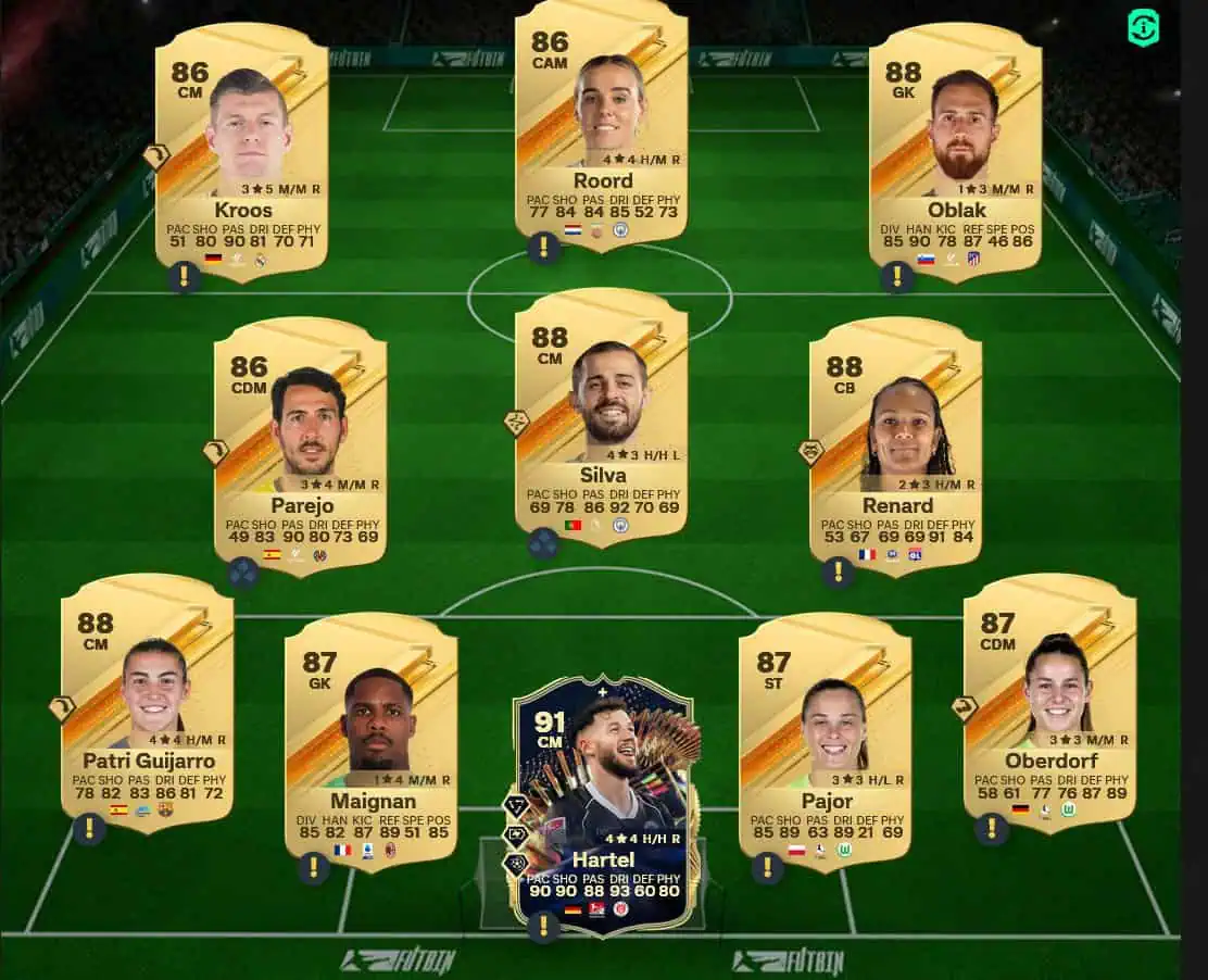 Soluzione Forma Smaglainte SBC Alexandre Lacazette TOTS.