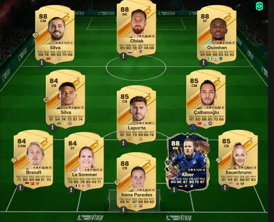 Soluzione Francia SBC Alexandre Lacazette TOTS.