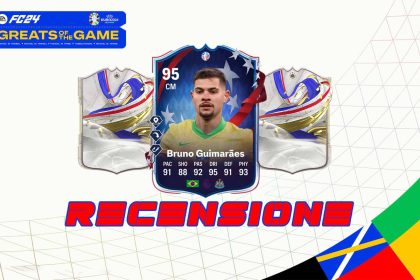 Cover Bruno Guimaraes PTG Copa America Recensione FC 24