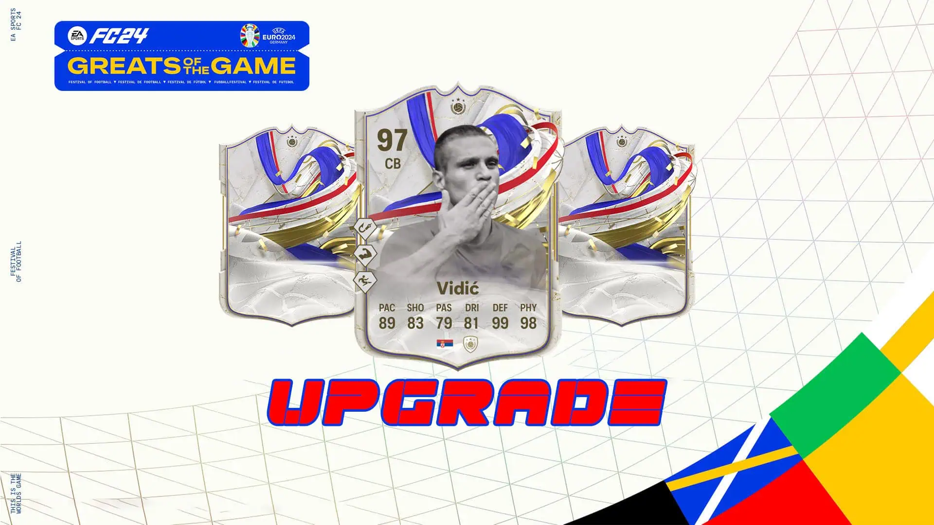 Cover Vidic Greats Of Game Icon Upgrade Fc 24