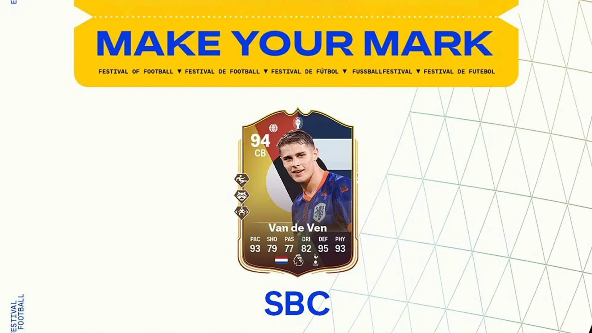cover sbc van de ven make your mark fc 24