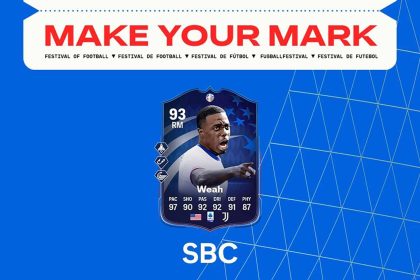 cover sbc weah make your mark fc 24