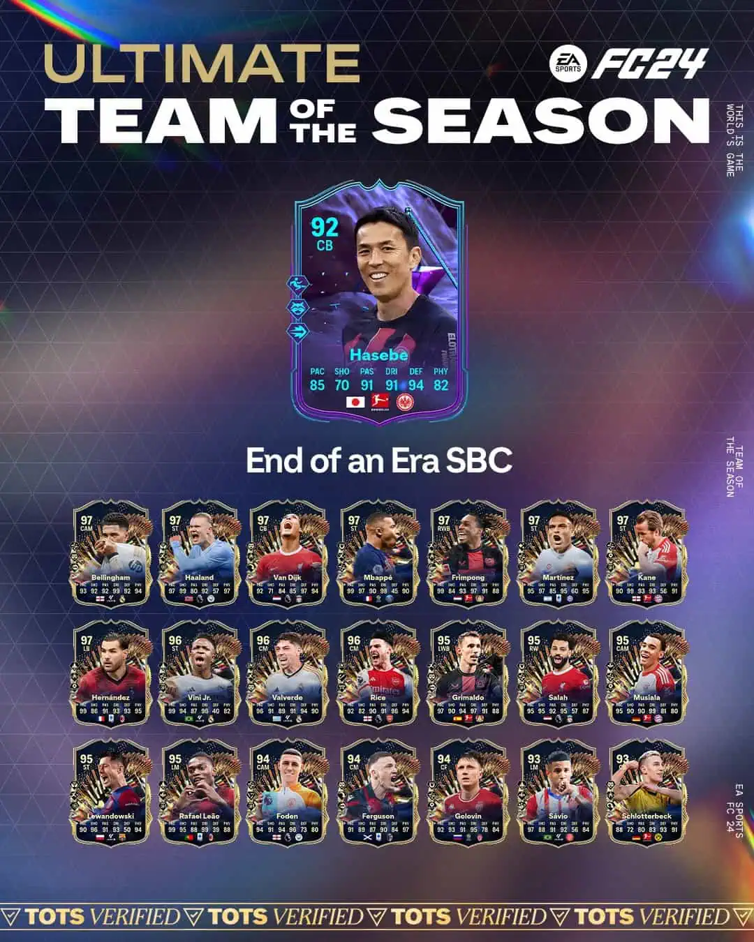 EA FC 24 SBC Makoto Hasebe EOAE Soluzioni E Recensione Carta Fine Di Un'Era.