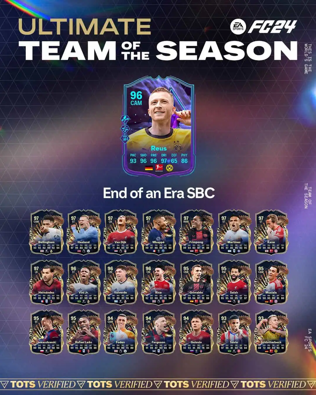 EA FC 24 SBC Marco Reus EOAE Soluzioni E Recensione Carta Fine Di Un'Era.