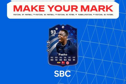 scover sbc pacho make your mark fc 24