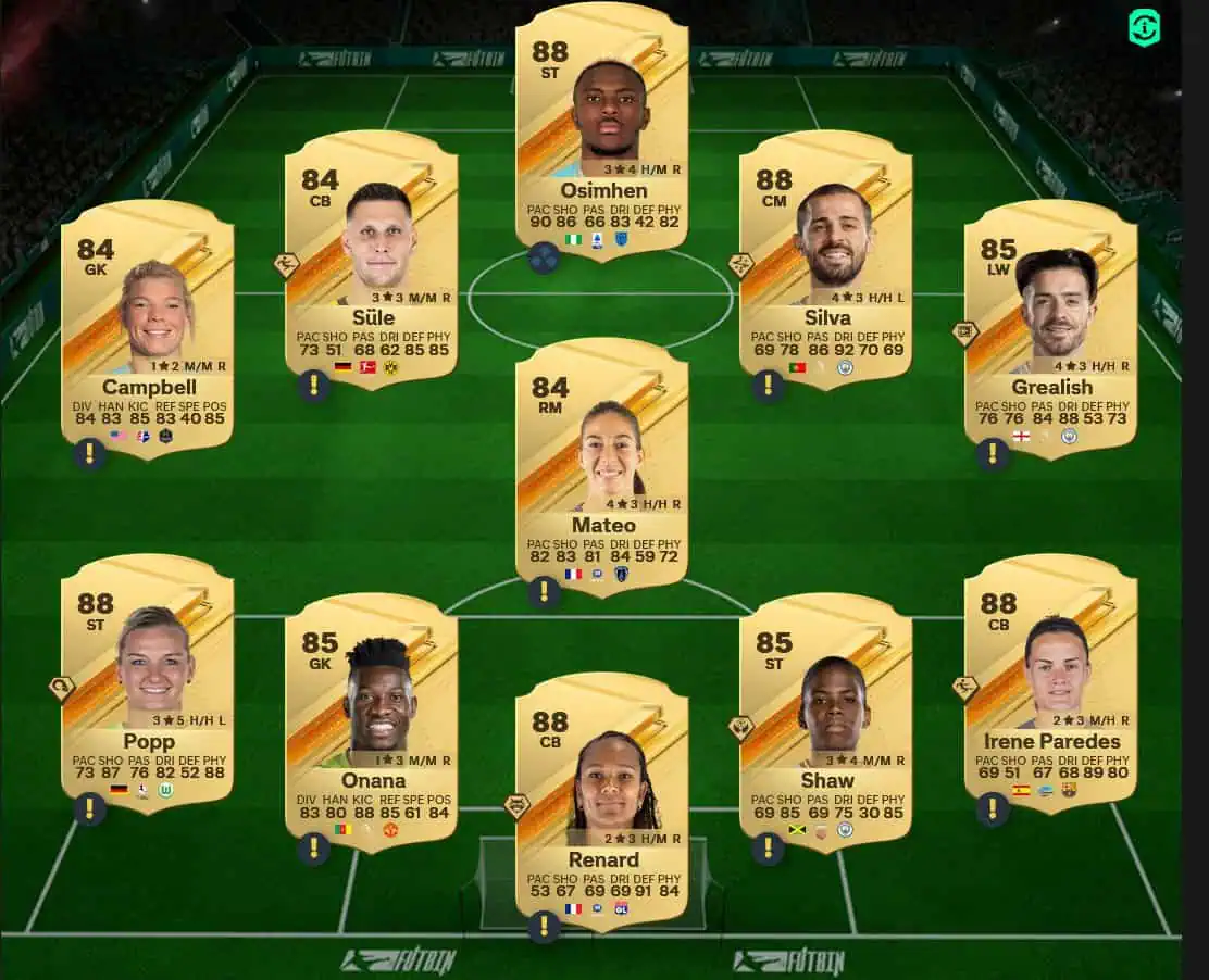 Soluzione Bundesliga SBC Marco Reus EOAE.