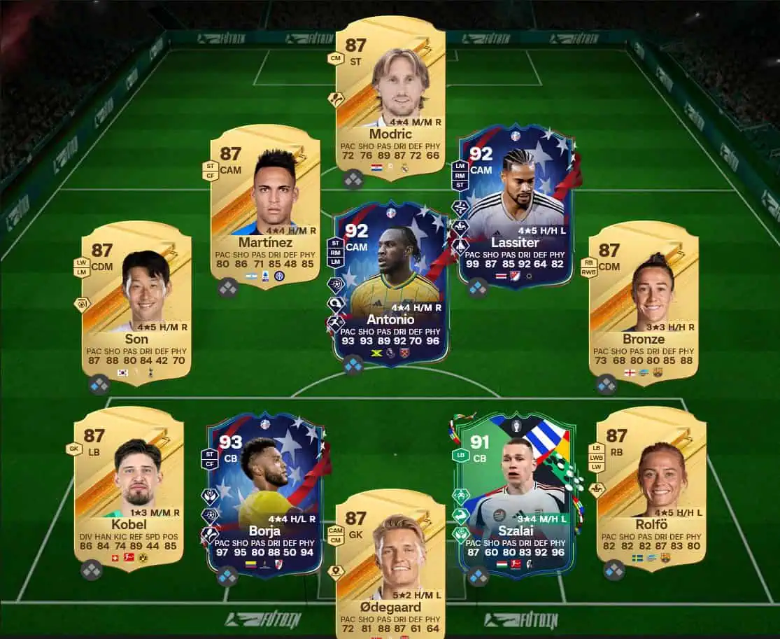 Soluzione Rosa Valutaizone 90 SBC Ronald Araujo Strada Verso La Gloria.