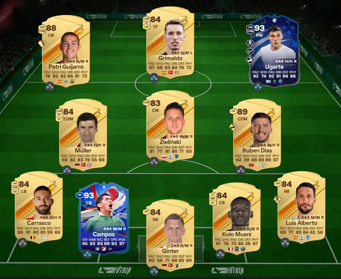 Soluzione Leggenda Campionato SBC Cafรบ Icon Grandi Del Calcio.