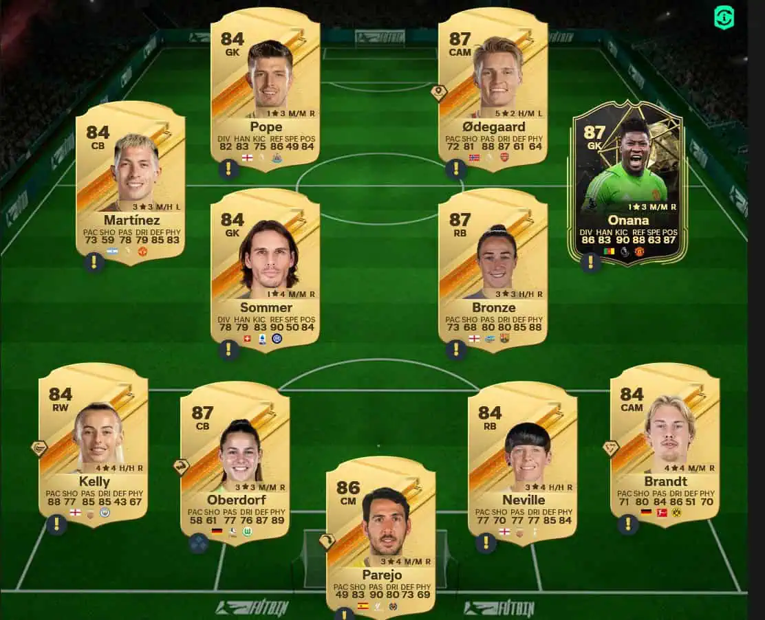 Soluzione Manchester United SBC Anthony Martial Flashback.